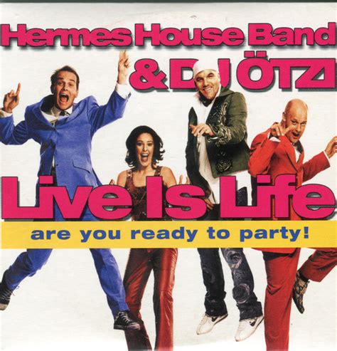 hermes house band dj ötzi live is life the dome|Hermes House Band & Dj Ötzi – Live Is Life (2002, CD) .